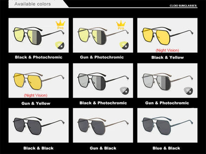CLLOIO Anti-glare Day Night Vision Glasses Polarized