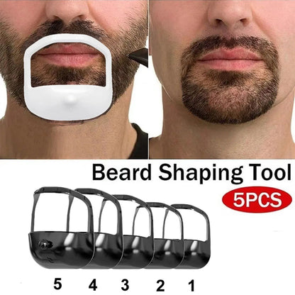 Sheep Beard Styling Template Set Beard Styling Template