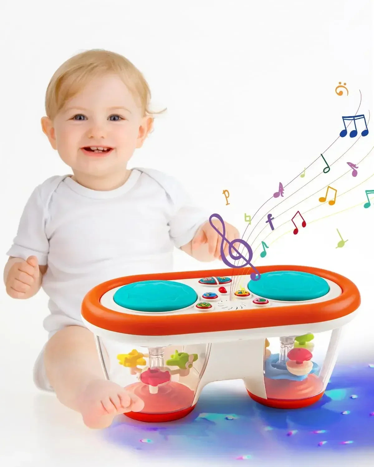 Baby Clap Drum 12+ Month Kids Musical Toy Infant Toys