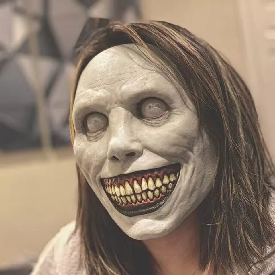 Halloween Horror Mask Exorcist Smiling Demon Mask Horror Mask Masquerade