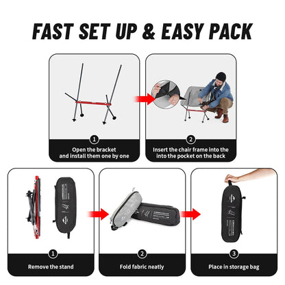 Camping Chair Ultralight Folding Chair Outdoor
