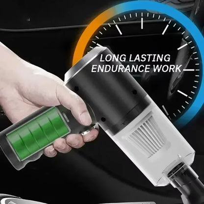 Wireless Car Vacuum USB Charging Wet Dry Dual-use Cleaner