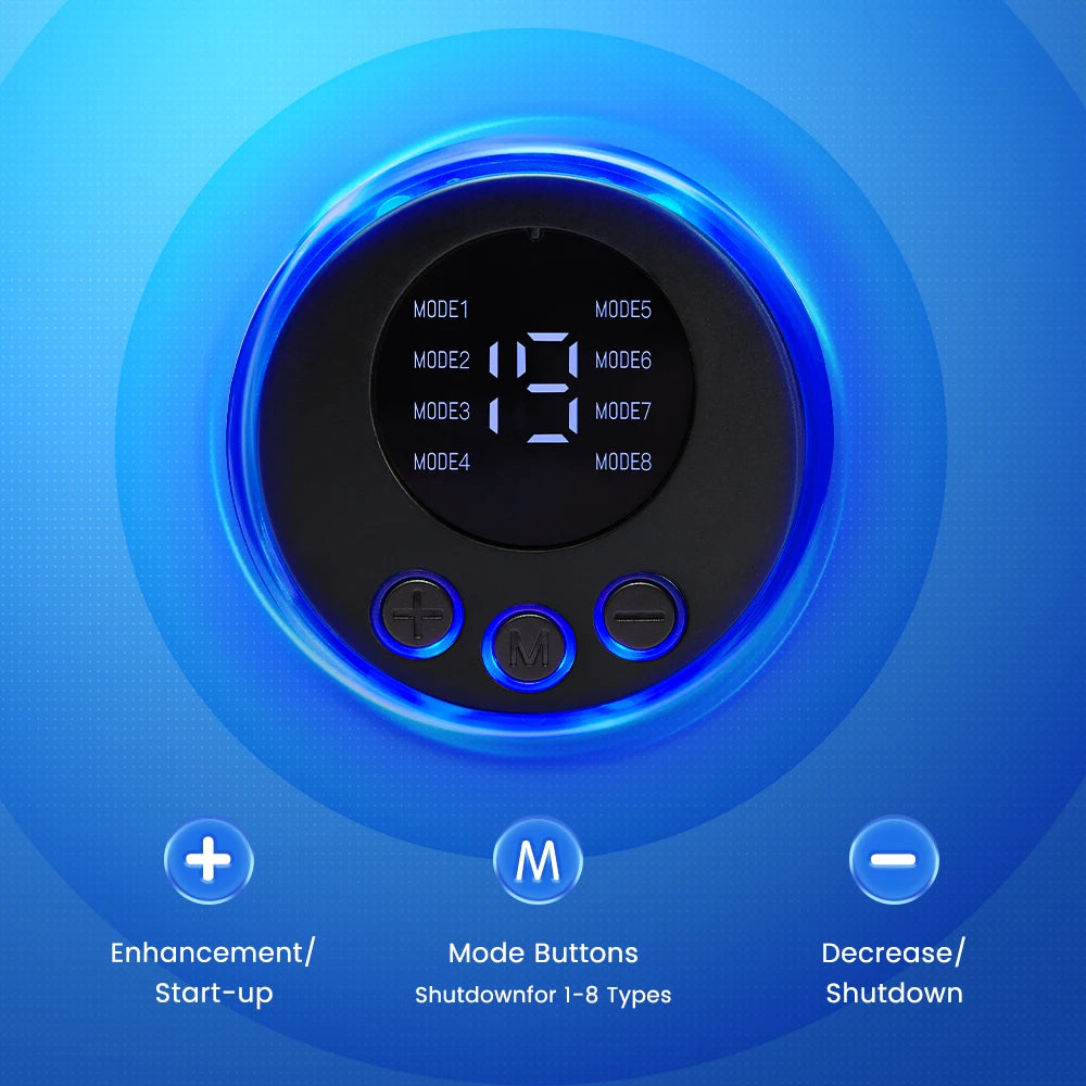 Electric EMS Foot Massager Pad Relief Pain Massage Mat