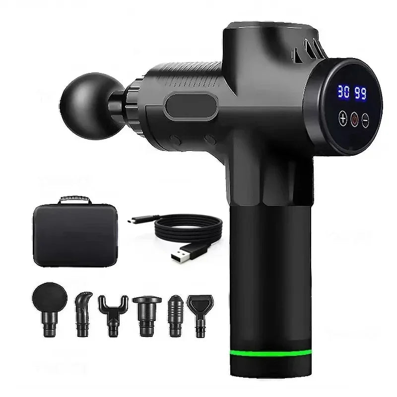 Fascial Massage Gun Electric Percussion Massager