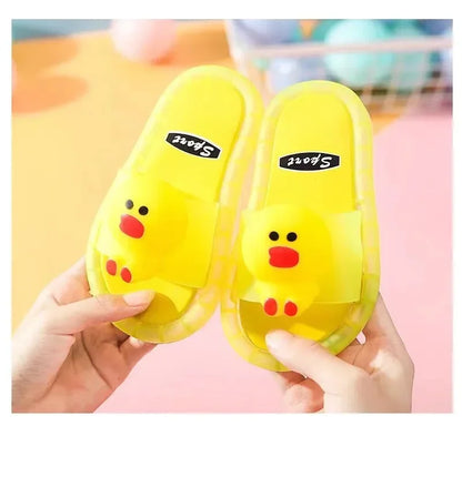 Luminous Children's Slippers Unicorn Crystal Shoes