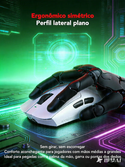 Tri-Mode Gaming Wireless Bluetooth Wired Mouse