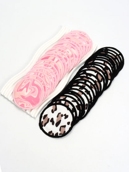 10Pcs Makeup Remover Pads Can Be Soaked in Water