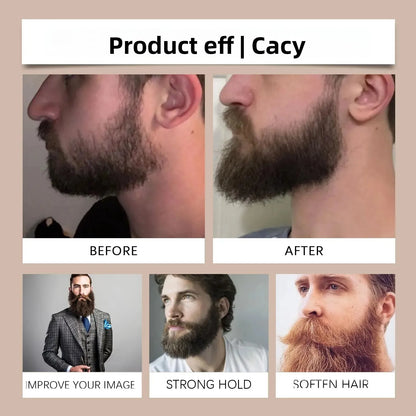 East Moon Men's Beard Wax Care Improve Smooths