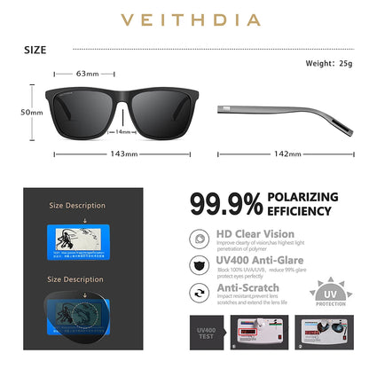 Sunglasses Pilot Men Brand Driving Fashion Polarized
