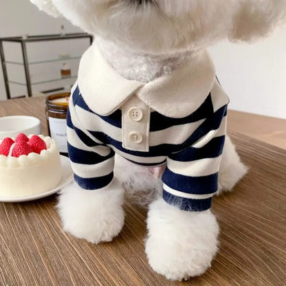 New Pet Polo Shirt Cool Clothes Soft Breathable Costumes