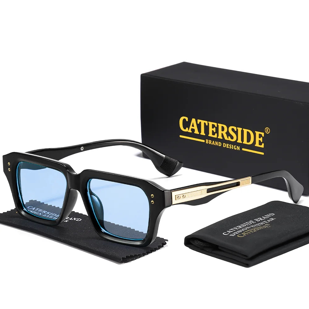 New Men's Square Sunglasses Premium PC Frame Eyewear