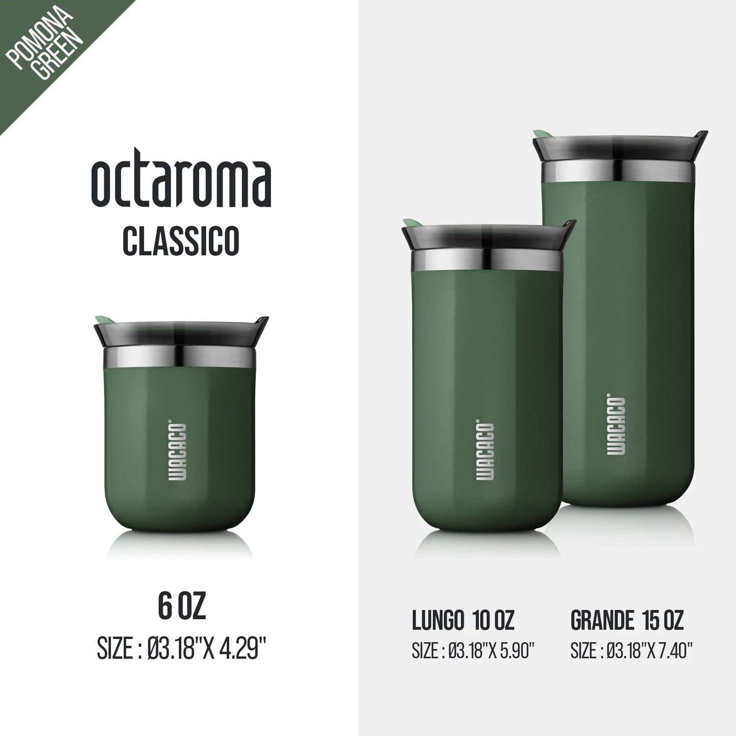 Vacuum Insulated Coffee Mug, Double-wall Stainless Steel