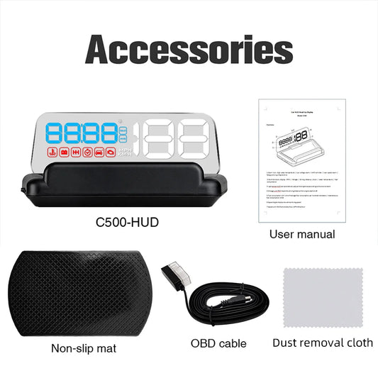 Gauge Display Car Head Up LCD Car Digital Odometer