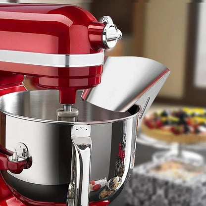 Stainless Steel Pour Shield for KitchenAid Mixers