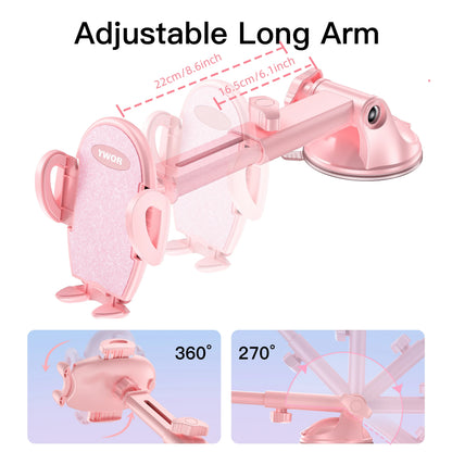 Car Phone Holder 360° Rotation Phone Holders Mount Dashboard