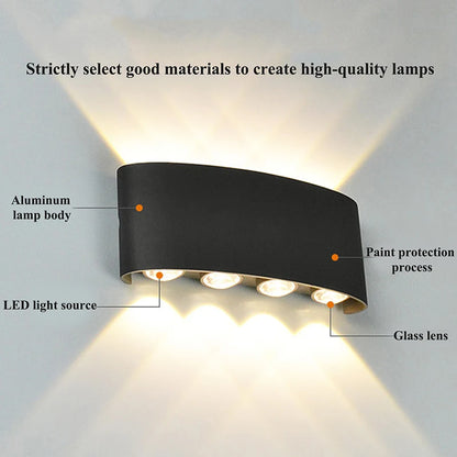 LED Wall Sconces Modern Indoor Outdoor Lamp Decor