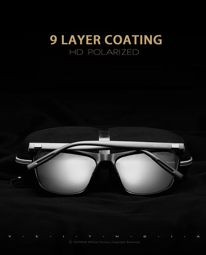 Sunglasses Pilot Men Brand Driving Fashion Polarized