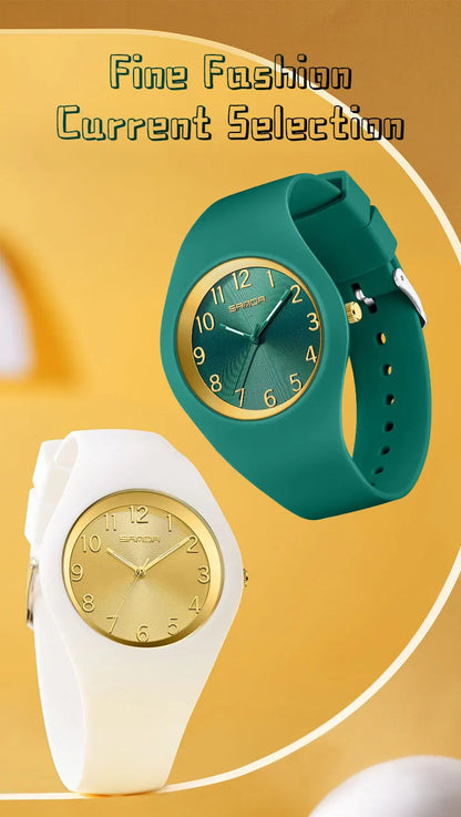 Simple Luxury Student Quartz Watch Clock Gift Outdoor