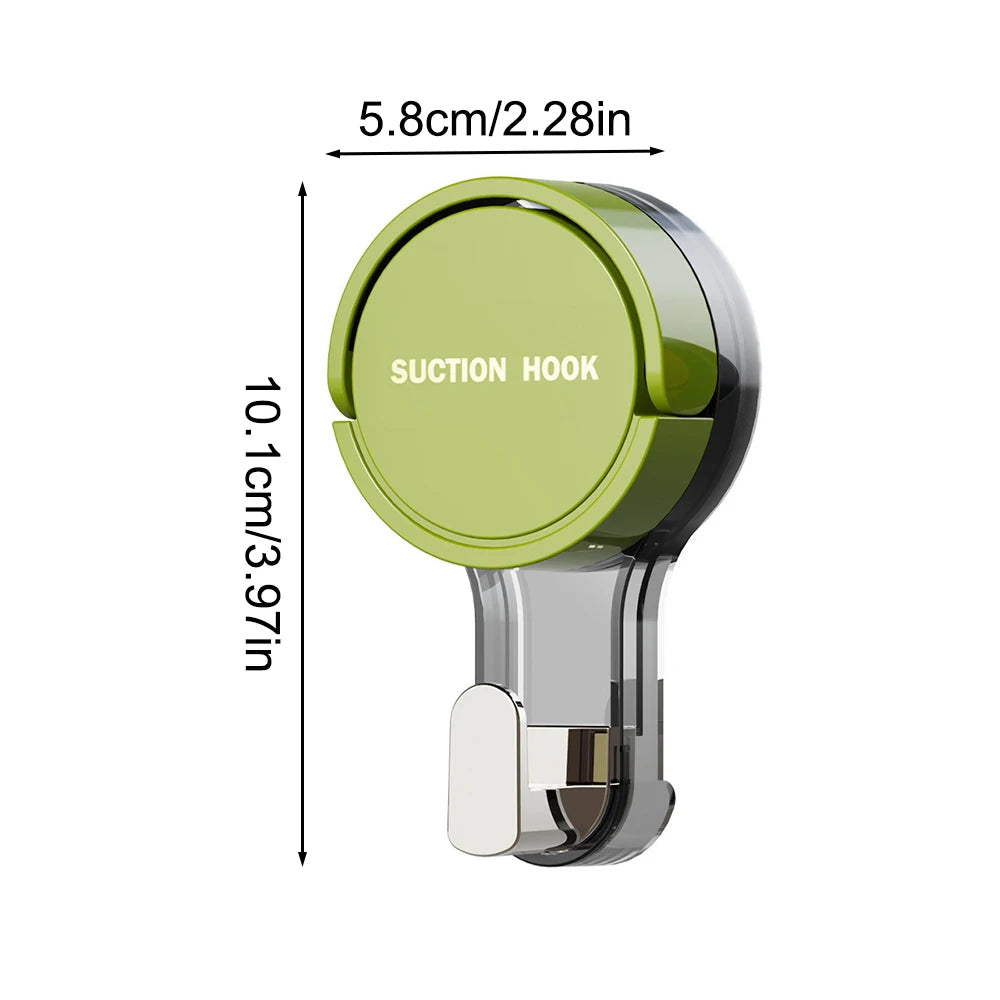 Strong Vacuum Suction Hooks Traceless No-Drilling Adhesive