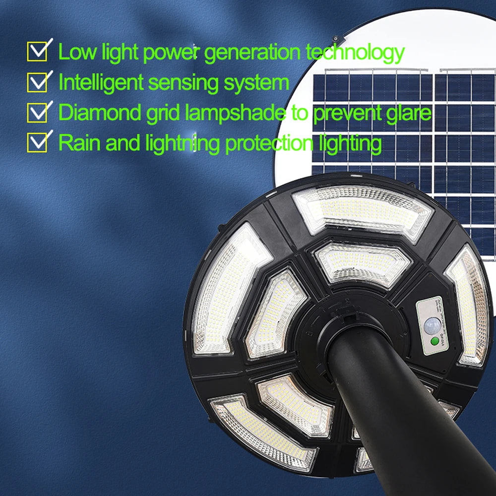 Solar Flood Lights Outdoor Security Lights for Parking Yard