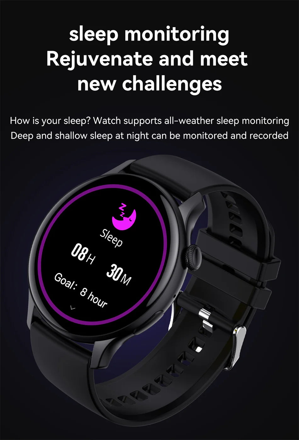 NFC Smart Watch Amoled HD GPS Track Sports Heart Rate