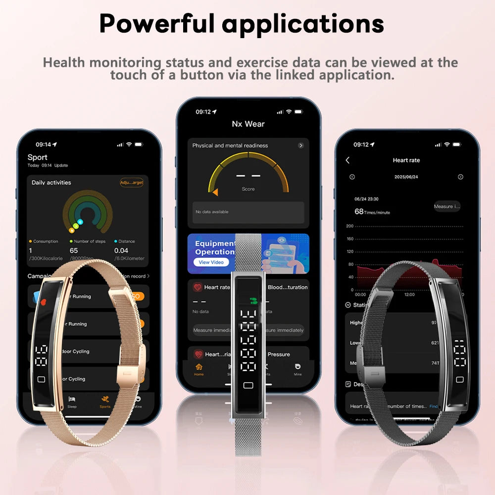 New Fashion Women Smart Bracelet Sport Mode Fitness