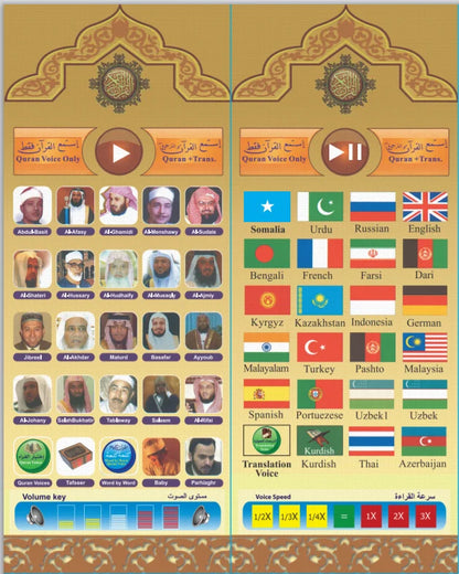 25 Voices 24 Translations Best Muslim Learning Pen