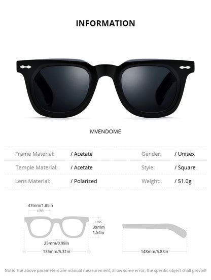 Acetate Polarized Sun Glasses Women Brand Designer