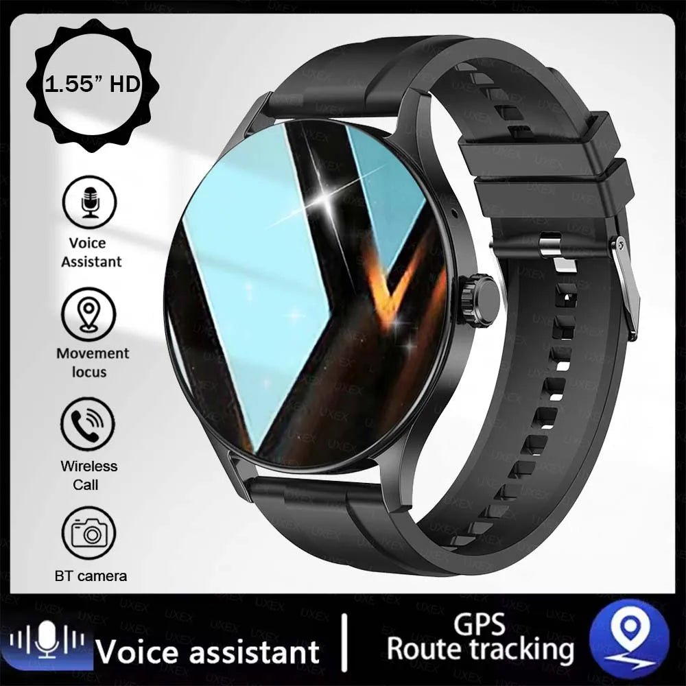 Fashion Smart Watch Plus 1.55 HD For Men And Women