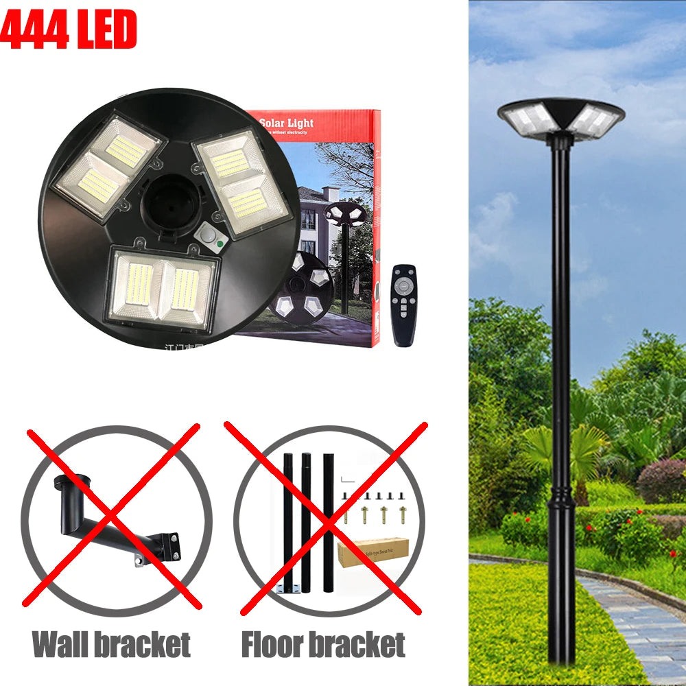 Solar Flood Lights Outdoor Security Lights for Parking Yard