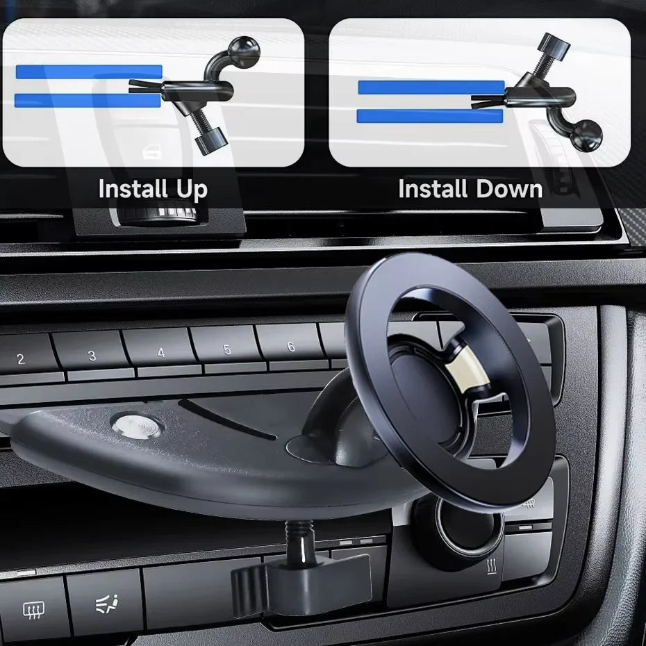 For Magsafe Phone Holder Magnetic Car CD Slot Mount Support