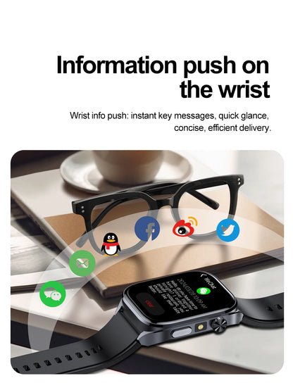 New AI Health Care Accurate detection ECG Smart Watch