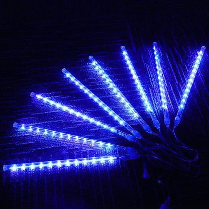 Outdoor LED Meteor Shower Lights Falling Rain Drop