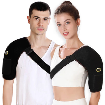 Electric Shoulder Massager with Heating Pad Vibration