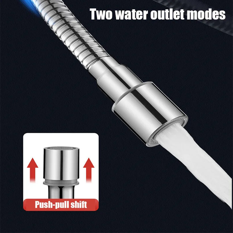 Stainless Steel Universal 1080° Rotation Faucet Sprayer