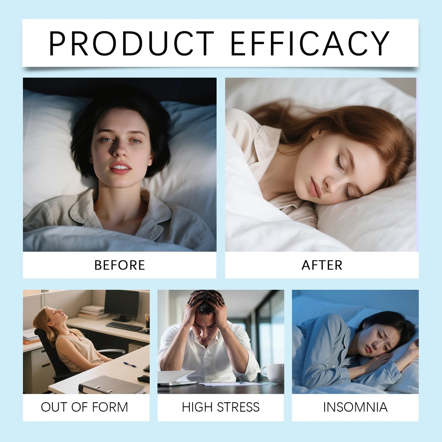 Body Care Patches Relieve Anxiety and Stress Sleep Care