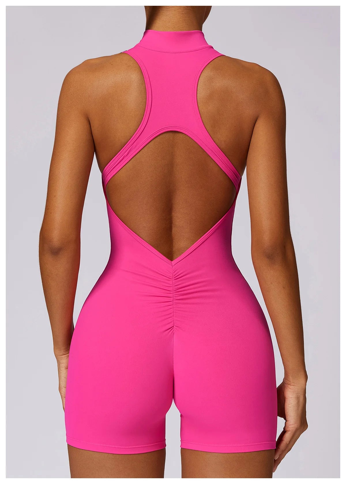 Scrunch Sports Overalls Gym Jumpsuit Women's Fitness