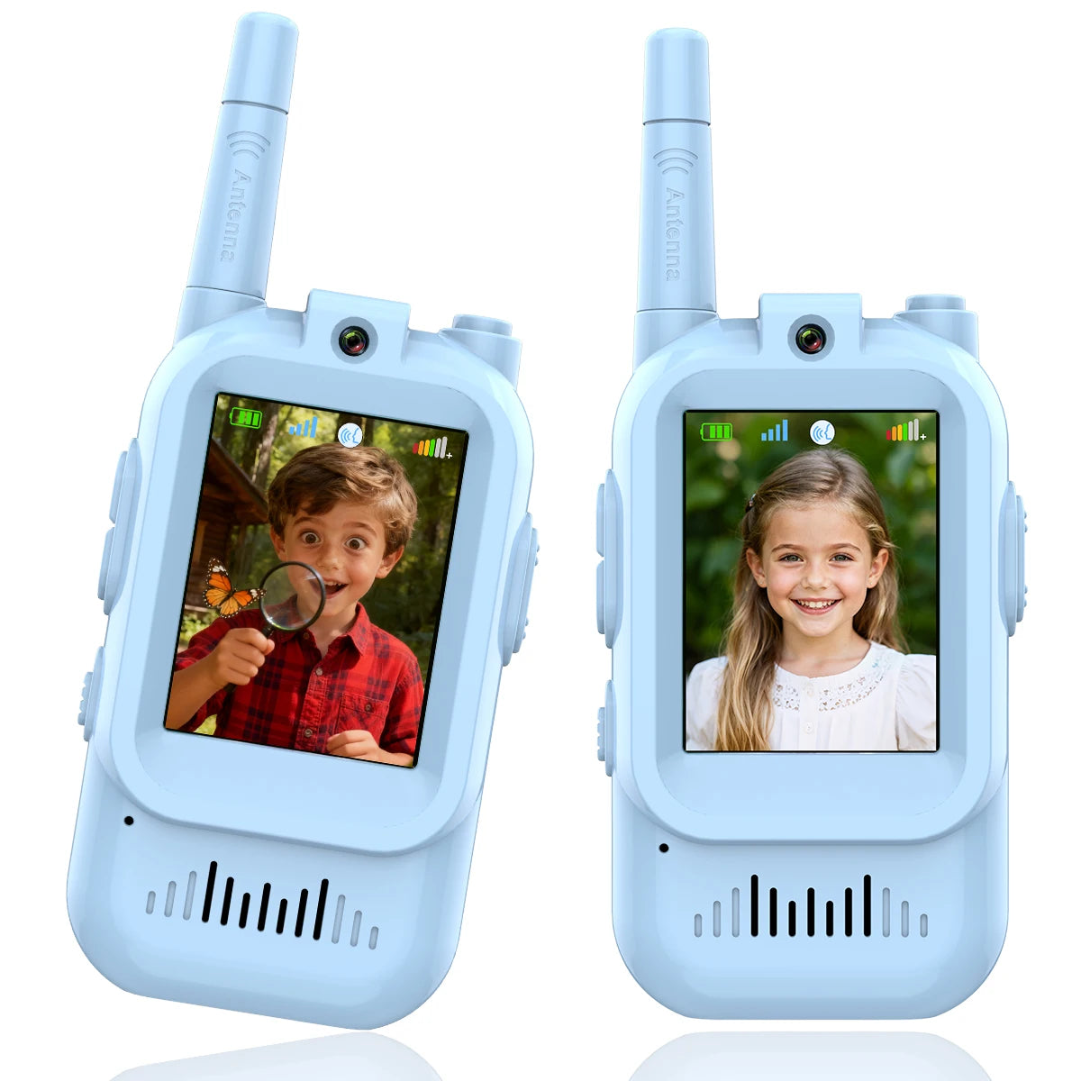 Children's Video Walkie Talkies 2 Pack Rechargeable