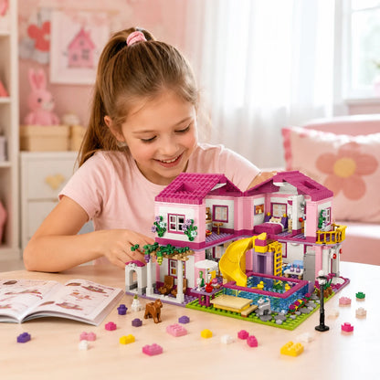 Friends City Series House Summer Holiday Villa Castle