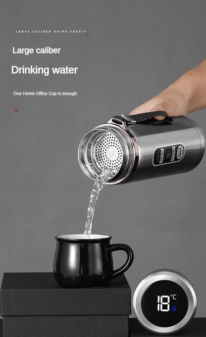 Stainless Steel Thermos Bottle with LED Temperature Bottle