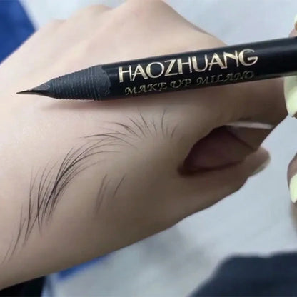 Pull Eyebrow Pencil Black Makeup High Quality Wild Line