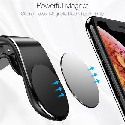 Magnetic Car Phone Holder Air Vent Clip Mount 360 Rotation