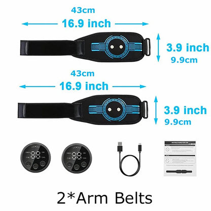 Intelligent EMS Belt Massage Set Full Body Muscle Stimulation