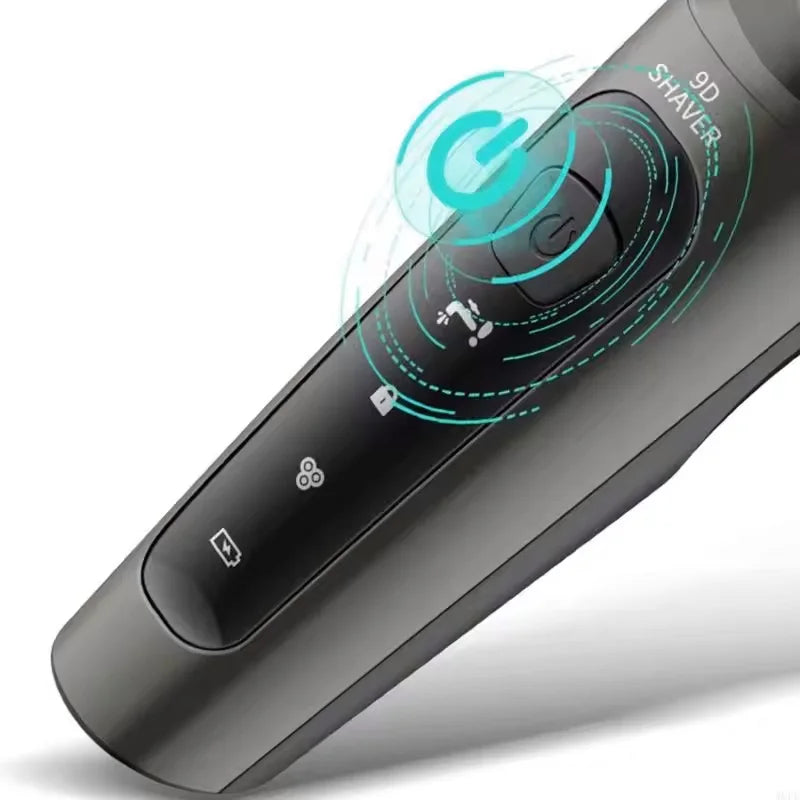 New 9D Man Electric Razor Face Shaver USB Full-body Trimmer