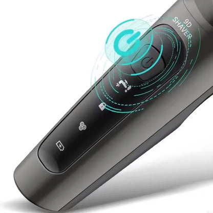 New 9D Man Electric Razor Face Shaver USB Full-body Trimmer