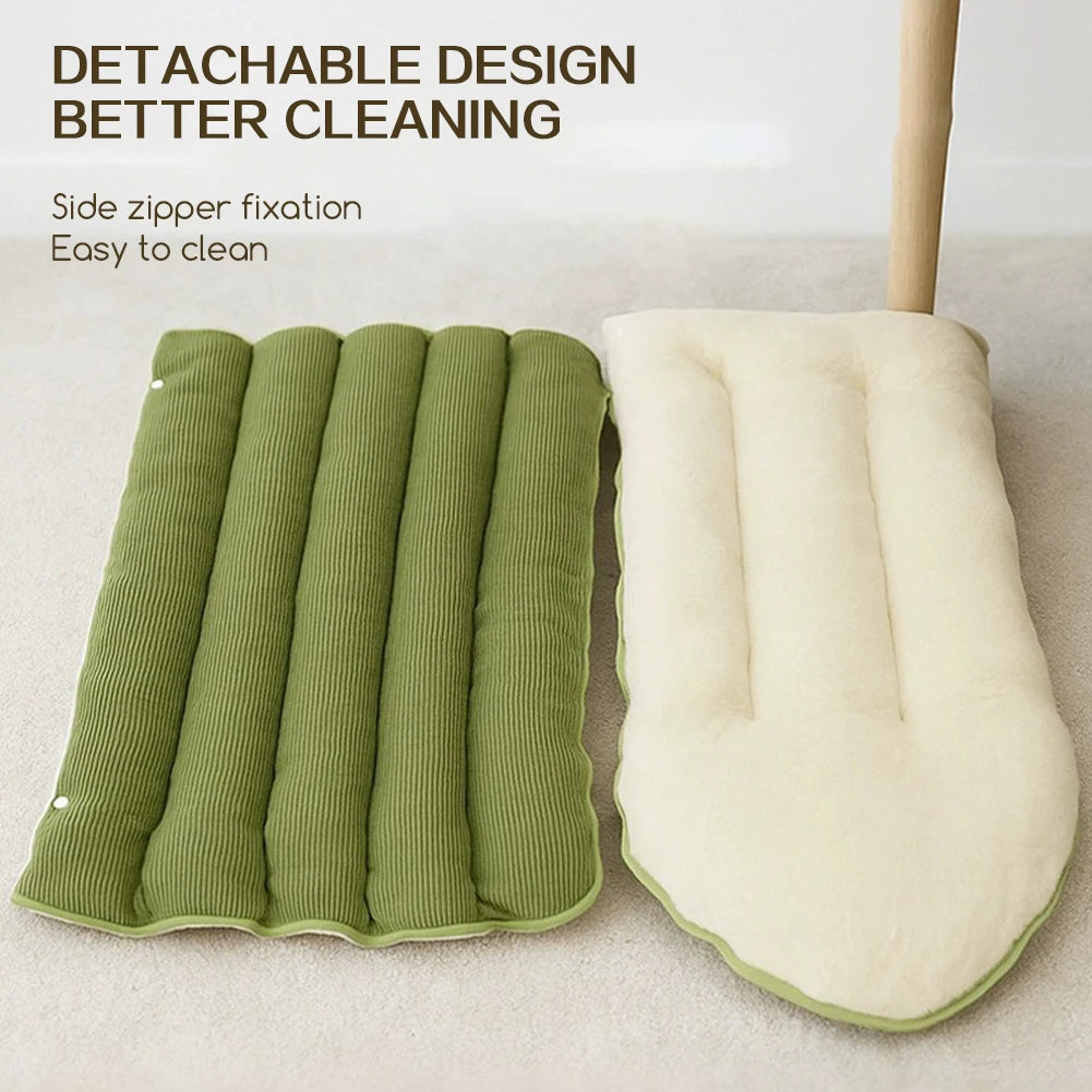 Heated Cat Bed Winter Warm Plush House