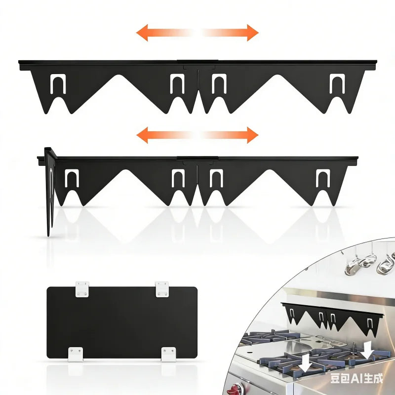 Stove Gap Covers Stainless Steel, Stove Gap Filler Extendable