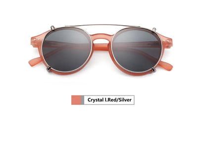 Steampunk Style Clip On Sunglasses for Men Women
