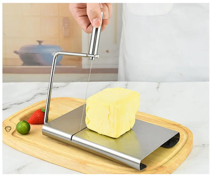 Cheese and Butter Slicers with Wire Cheese Adjustable
