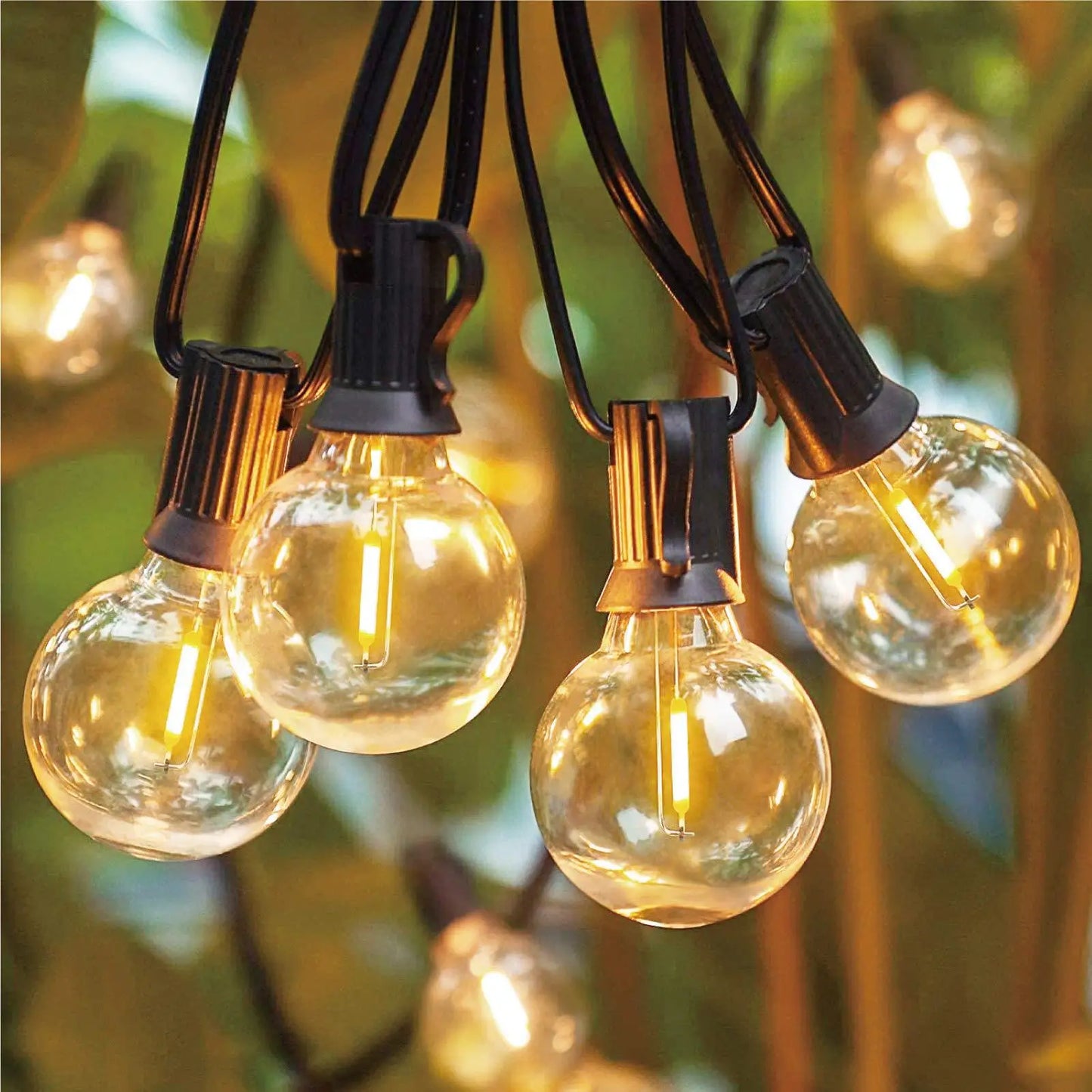 Garland String Lights LED Outdoor Patio String Lights